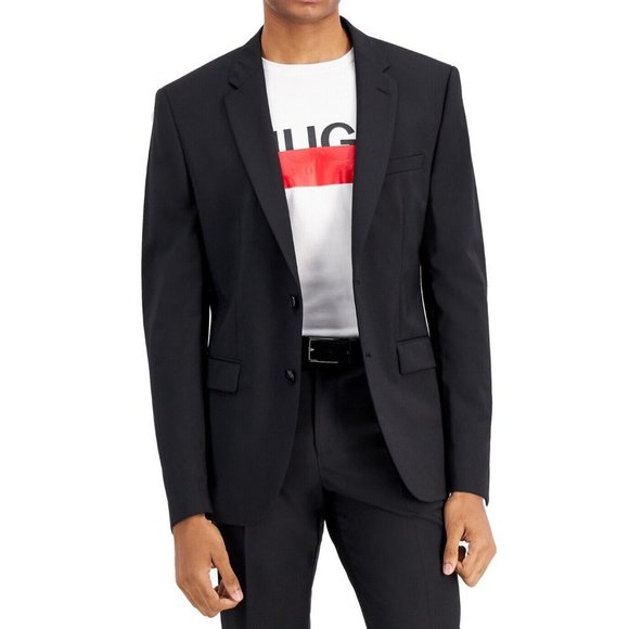 Hugo Boss Men's Size 44R Lapel Suit Separate Blazer Jacket Defects FF913AFA